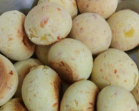 Pão de queijo de mandioca