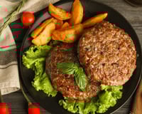 Hambúrguer caseiro simples