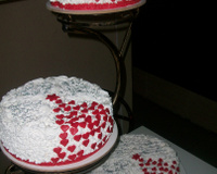 Bolo com pasta americana