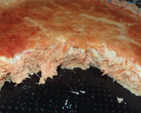 Torta de frango com palmito cremosa