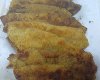 Filé de tilápia empanado