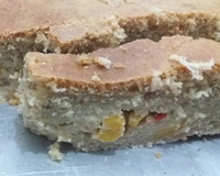 Bolo salgado de trigo integral e aveia