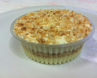 Sobremesa de coco queimado