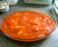 Filé de frango a parmegiana a moda da Rô