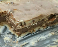 Pavê misto de biscoito de maisena