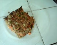 Quibe vegetariano de forno