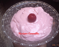 Mousse de leite em pó