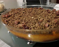 Assado de cenoura e carne