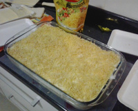 Lasanha de pão de forma do Edi