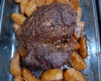 Pernil assado na panela de pressão simples