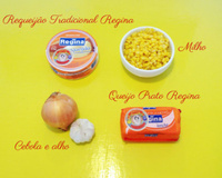 Creme de milho e queijos Regina