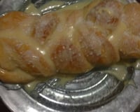 Rosca de leite condensado com coco