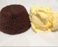 Petit gâteau de creme de avelã perfeito