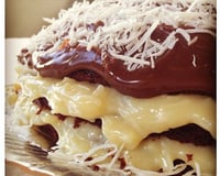 Bolo de prestígio molhadinho