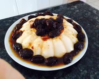 Flan especial (calda de ameixas)