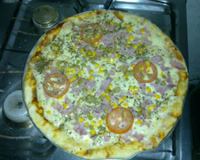 Pizza 100% caseira