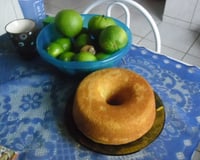 Bolo de laranja sem ovos