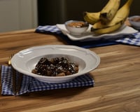 Nhoque doce de banana-da-terra