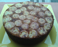 Bolo de banana integral com laranja