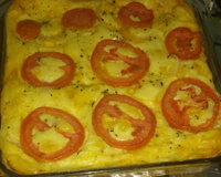 Torta salgada de liquidificador