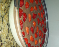 Mousse de maracujá e chocolate