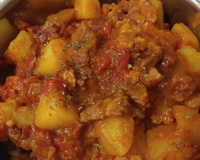 Carne seca na pressão