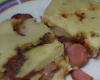 Torta salgada de salsicha