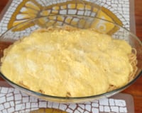 Macarrão com creme de milho