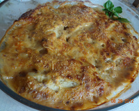 Peixe gratinado
