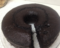 Bolo de chocolate simples e fofo