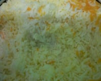 Arroz com cenoura bem simples