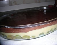 Sobremesa delícia de uva