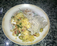 Risoto de tomate seco