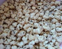 Pipoca com leite ninho