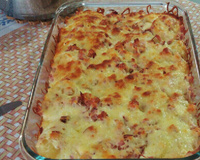 Batatas gratinadas