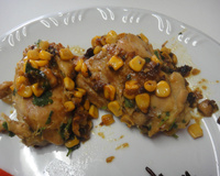 Frango kenga (frango com milho)