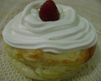 Tortinhas folhadas de morango