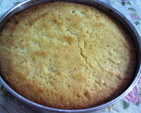 Pudim de aipim do Luizão