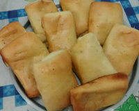 Pão de leite com salsicha