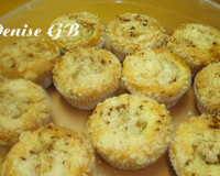 Cupcakes de laranja com banana