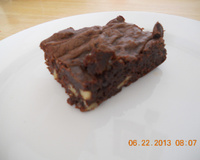 Tradicional brownie americano