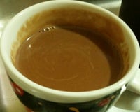 Chocolate quente simples para Inverno
