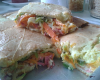 Torta de liquidificador da Denise