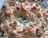 Souflé delicioso de espinafre sucesso garantido