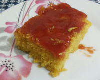 Bolo de milho sem glúten e sem lactose