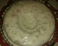 Bolo de laranja com creme de limão