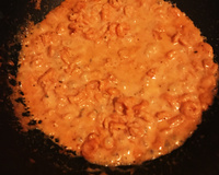 Camarão com requeijão