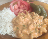 Estrogonofe com requeijão