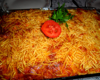 Cachorro quente deitado