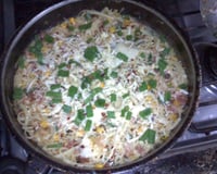 Macarrão ao alho turbinado